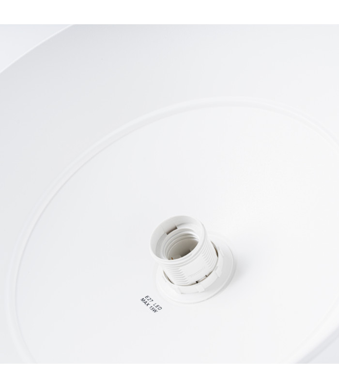 Fano 34cm Dome Pendant Ceiling Light White-7