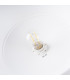 Fano 34cm Dome Pendant Ceiling Light White-8