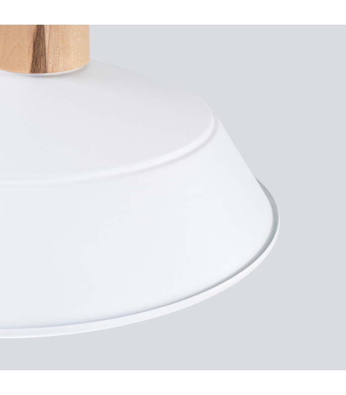 Fano 34cm Dome Pendant Ceiling Light White-12