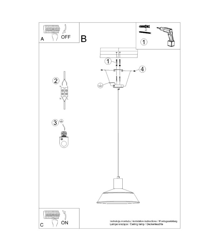 Fano 34cm Dome Pendant Ceiling Light White-16