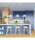 Fano 34cm Dome Pendant Ceiling Light White-18