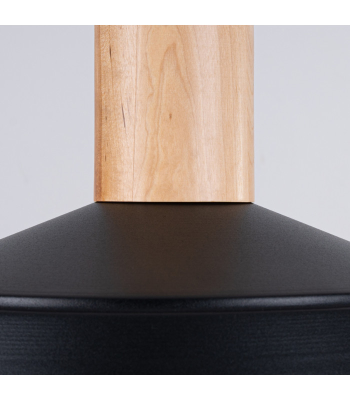 Fano 34cm Dome Pendant Ceiling Light Black-15