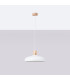 Indy 38cm Dome Pendant Ceiling Light White-3