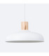 Indy 38cm Dome Pendant Ceiling Light White-8
