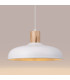 Indy 38cm Dome Pendant Ceiling Light White-9
