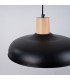 Indy 38cm Dome Pendant Ceiling Light Black-10