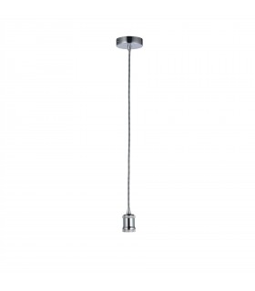 1 Light Pendant Chrome Plate, E27 - 1