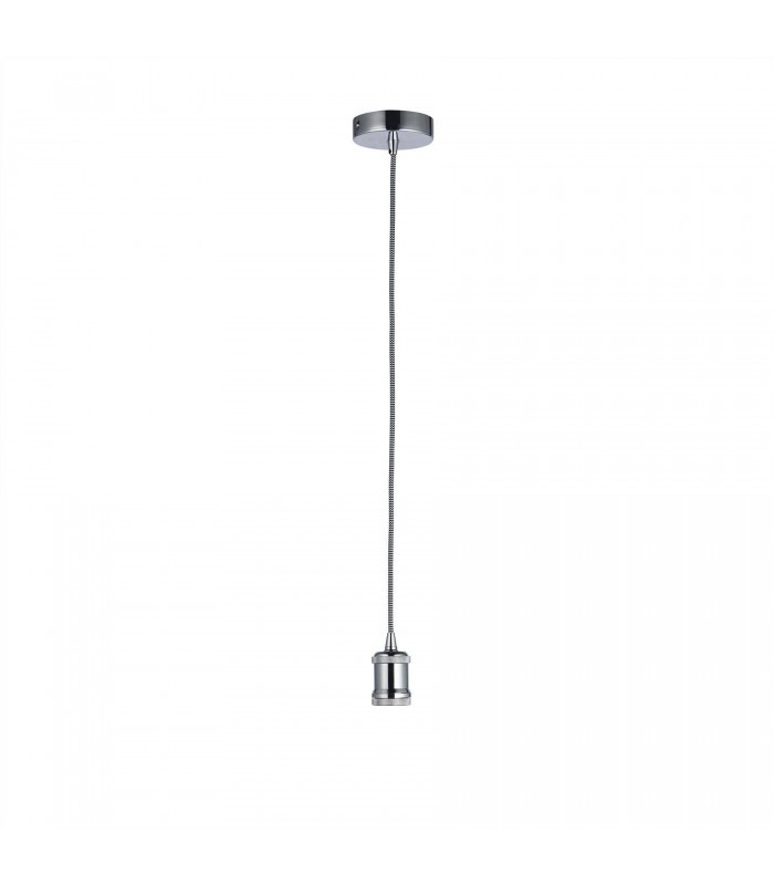 1 Light Pendant Chrome Plate, E27 - 1
