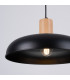 Indy 38cm Dome Pendant Ceiling Light Black-13
