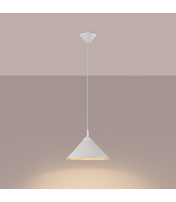 Zuma 30cm Dome Pendant Ceiling Light White-2