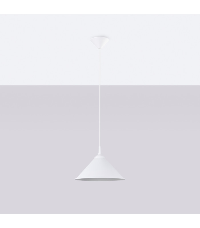Zuma 30cm Dome Pendant Ceiling Light White-3