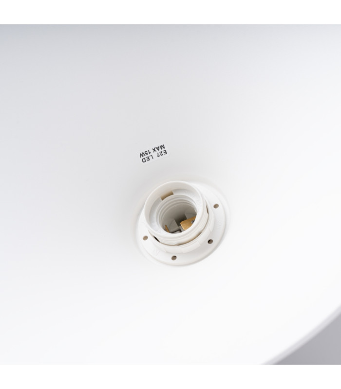 Zuma 30cm Dome Pendant Ceiling Light White-6