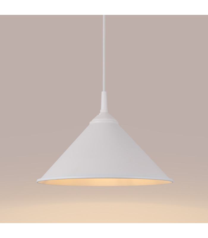Zuma 30cm Dome Pendant Ceiling Light White-8