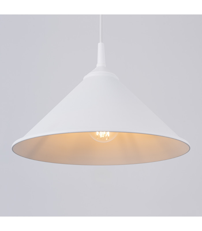 Zuma 30cm Dome Pendant Ceiling Light White-9