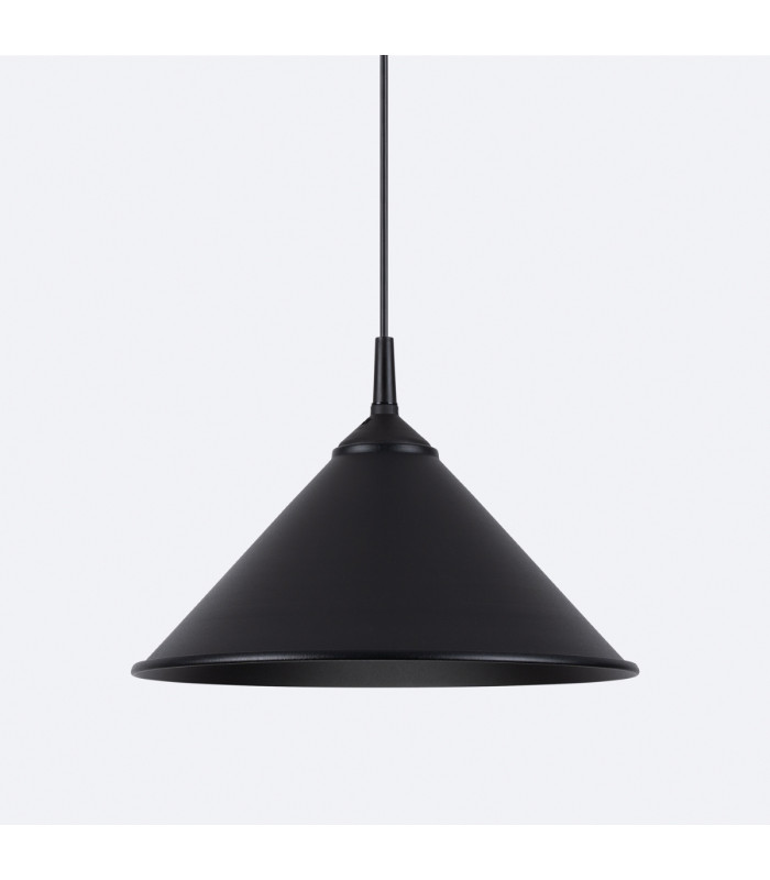 Zuma 30cm Dome Pendant Ceiling Light Black-6