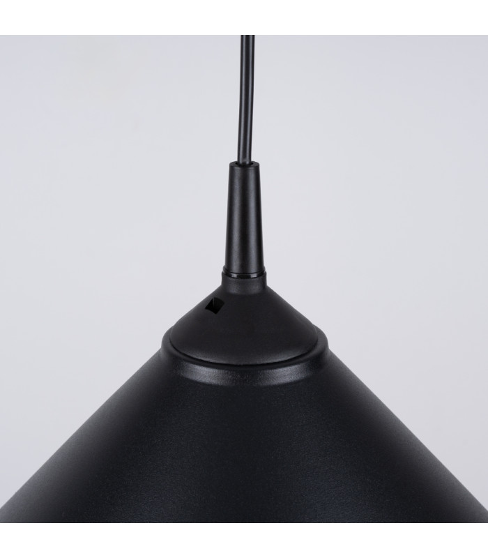 Zuma 30cm Dome Pendant Ceiling Light Black-9