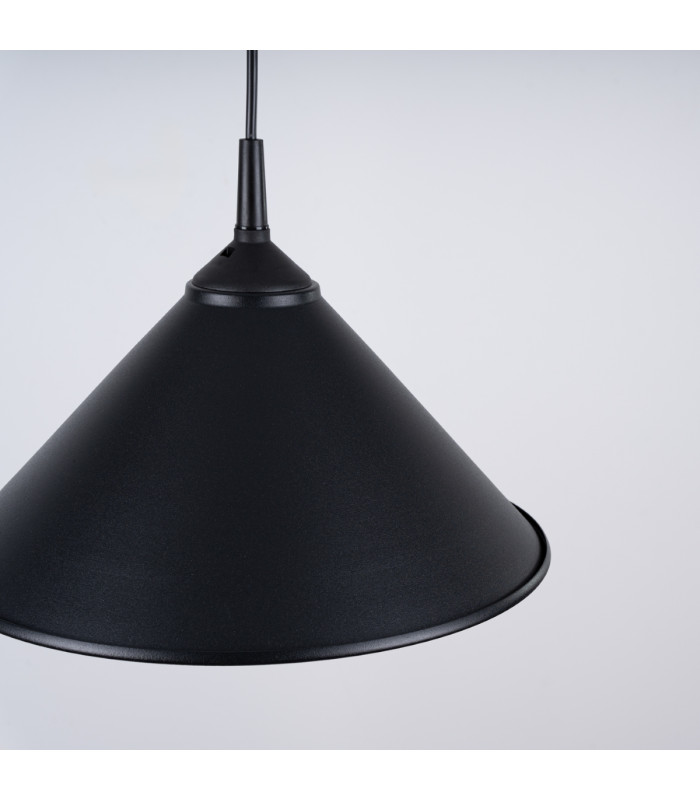 Zuma 30cm Dome Pendant Ceiling Light Black-12