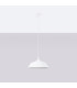 Frika 34cm Dome Pendant Ceiling Light White-3