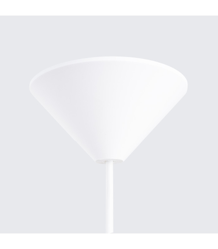 Frika 34cm Dome Pendant Ceiling Light White-5