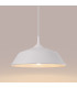 Frika 34cm Dome Pendant Ceiling Light White-9
