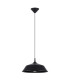 Frika 34cm Dome Pendant Ceiling Light Black-1