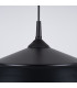 Frika 34cm Dome Pendant Ceiling Light Black-9