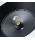 Frika 34cm Dome Pendant Ceiling Light Black-12