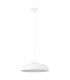 Gina 38cm Dome Pendant Ceiling Light White-1