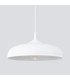 Gina 38cm Dome Pendant Ceiling Light White-8