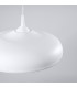 Gina 38cm Dome Pendant Ceiling Light White-10