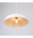 Gina 38cm Dome Pendant Ceiling Light White-12