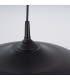 Gina 38cm Dome Pendant Ceiling Light Black-10