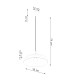 Gina 38cm Dome Pendant Ceiling Light Black-13