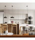 Gina 38cm Dome Pendant Ceiling Light Black-17