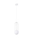 Brina Single Globe Pendant Ceiling Light White-1