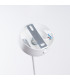 Brina Single Globe Pendant Ceiling Light White-4
