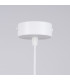 Brina Single Globe Pendant Ceiling Light White-12