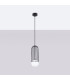 Brina Single Globe Pendant Ceiling Light Black-3