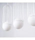 Brina Bar Pendant Ceiling Light 3 Globe White-9