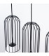 Brina Bar Pendant Ceiling Light 3 Globe Black-8
