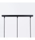 Brina Bar Pendant Ceiling Light 3 Globe Black-9