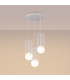 Brina Cluster Pendant Ceiling Light 3 Globe White-2