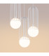 Brina Cluster Pendant Ceiling Light 3 Globe White-5