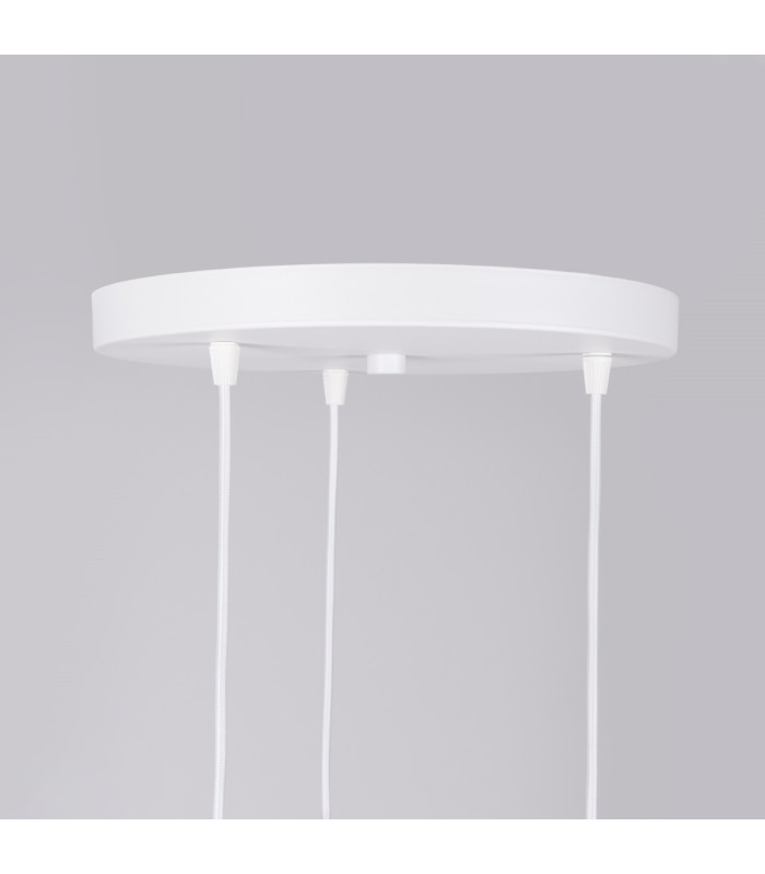 Brina Cluster Pendant Ceiling Light 3 Globe White-7