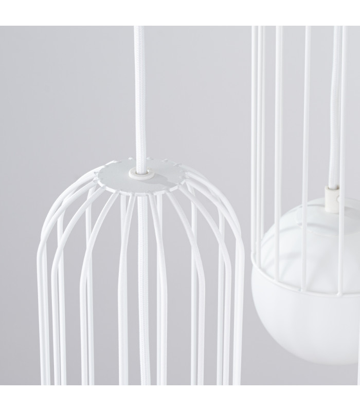 Brina Cluster Pendant Ceiling Light 3 Globe White-13