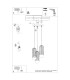 Brina Cluster Pendant Ceiling Light 3 Globe White-17