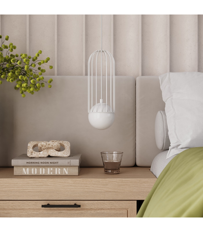 Brina Cluster Pendant Ceiling Light 3 Globe White-19
