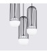 Brina Cluster Pendant Ceiling Light 3 Globe Black-4
