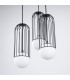 Brina Cluster Pendant Ceiling Light 3 Globe Black-9