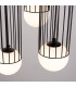 Brina Cluster Pendant Ceiling Light 3 Globe Black-11